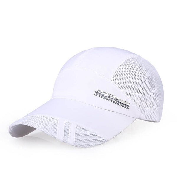 Fashion Men's Baseball Cap Adjustable Outdoor Sport Running Snapback Bone Summer Sun Hat Breathable Thin Mesh Fast Drying Caps