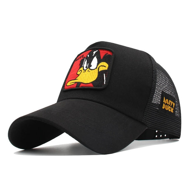 New Animals Donald Duck Bugs Bunny Embroidery Men's Baseball Cap Women Snapback Hip Hop cap Summer Mesh hat trucker cap  dad hat