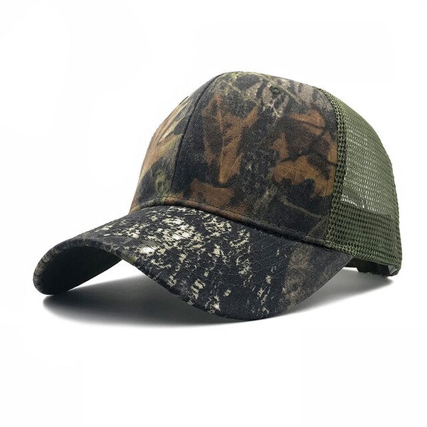 2019 New Arrival MEN'S HATS women Camo Baseball Caps Mesh for Spring Summer Outdoor Camouflage Jungle Net Ball Base Army Cap Hot