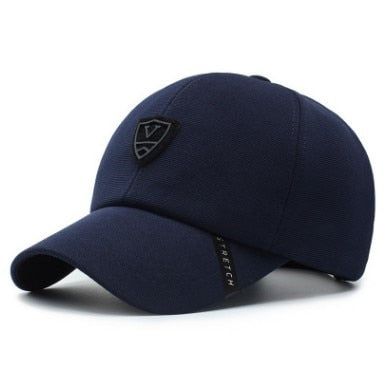 XdanqinX Adjustable Size Men's Cotton Baseball Caps Snapback Cap 2019 New Fashion Tongue Cap Dad's Brands Hats For Adult Men