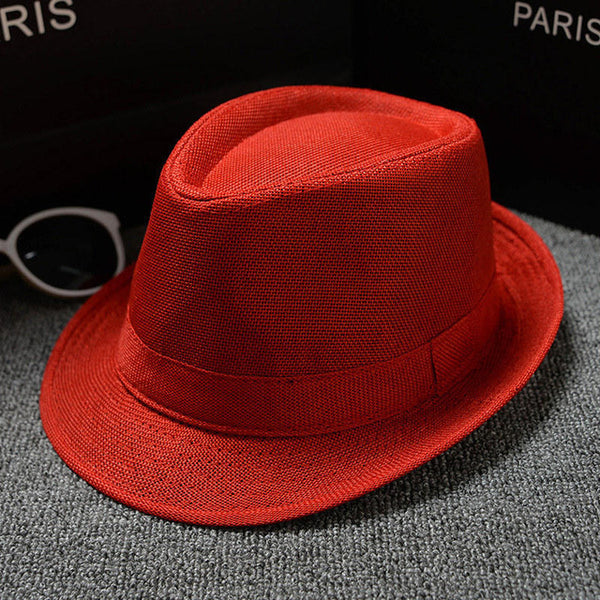 Summer Men Hat Straw men's cowboy hats cap for men and women bucket hats with brim fedora hat