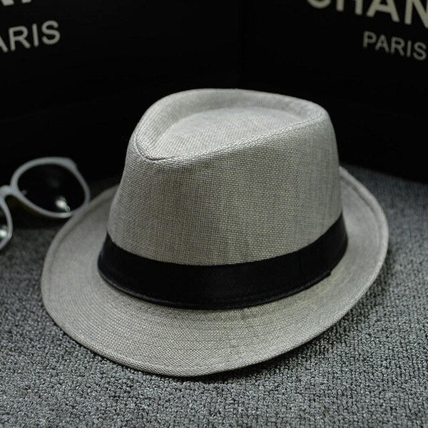 Summer Men Hat Straw men's cowboy hats cap for men and women bucket hats with brim fedora hat