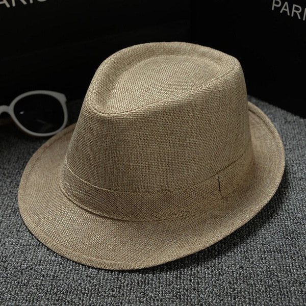 Summer Men Hat Straw men's cowboy hats cap for men and women bucket hats with brim fedora hat