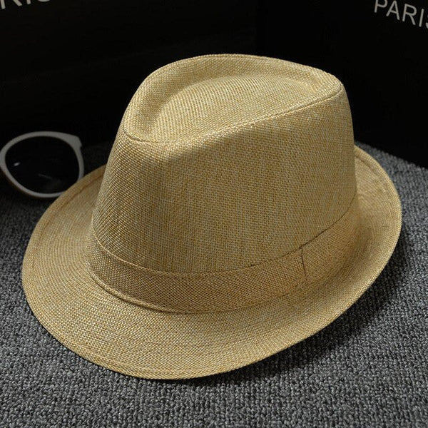 Summer Men Hat Straw men's cowboy hats cap for men and women bucket hats with brim fedora hat