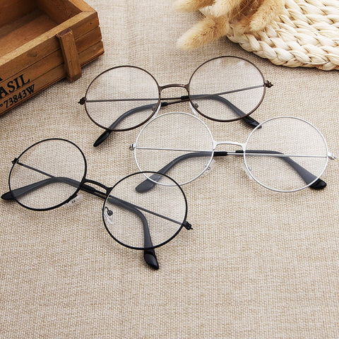 NerZhul eyeglasses Frame clear lens glasses round fake glasses spectacles optical glasses frame transparent