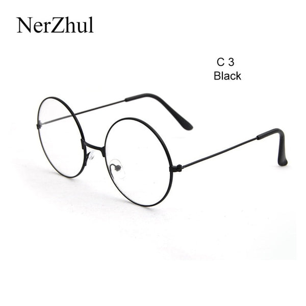 NerZhul eyeglasses Frame clear lens glasses round fake glasses spectacles optical glasses frame transparent