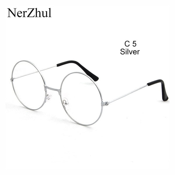 NerZhul eyeglasses Frame clear lens glasses round fake glasses spectacles optical glasses frame transparent