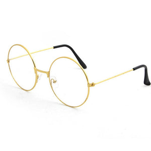 Round Plain Clear Glasses Ultra Light Metal Decoration Transparent Women Eyewear Frames Prescription Optical Spectacle Frames SL