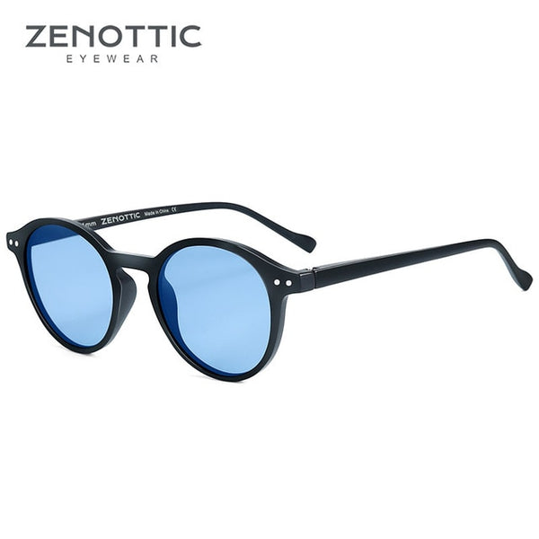 Polarized Sunglasses Men Women Vintage Round Frame Light Sun Glasses Polaroid Lens 2019 Fashion Sunglasses Eyewear UV400 BT4203