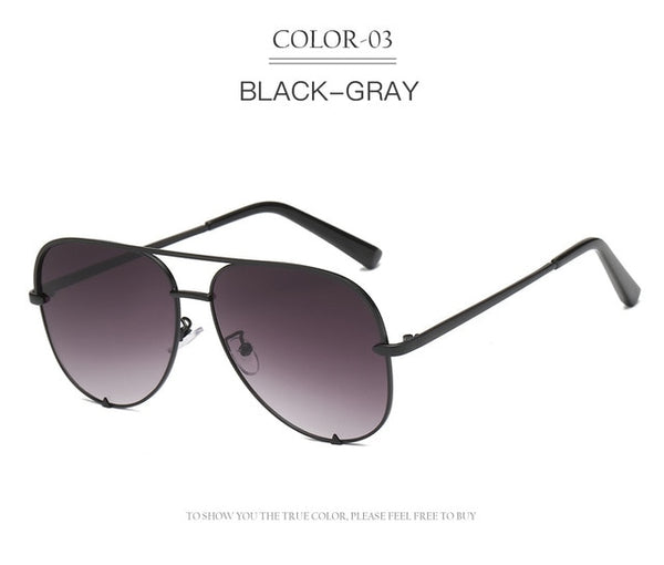 2019 New Fashion Brand Designer Ladies Pilot Sunglasses Women Men Goggle Gradient Sun Glasses For Female Mirror Shades UV400