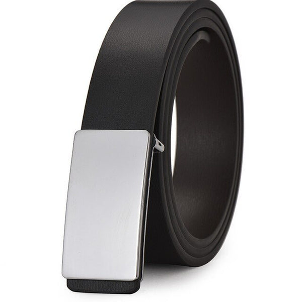 Anti-scratch N-buckle/Flat Buckle Casual Fabala Square Shape Male Accessories Belt Durable Adjustable