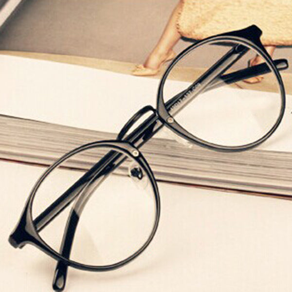 Glasses Men Women Transparent Nerd Eyeglasses Clear Lens Eyewear Unisex Retro Eyeglasses Spectacles Glasses Women Lens Glasses