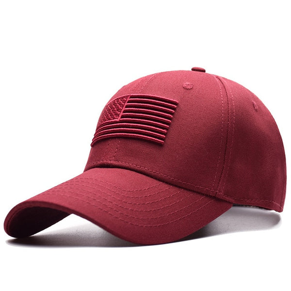 2019 new American flag embroidered baseball cap men's and women's casual caps outdoor sports hat fashion dad hats