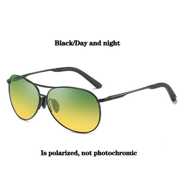 Psacss Classic Pilot Polarized Photochromic Sunglasses Men Women Alloy Frame Brand Designer Glasses For Driving Fishing Shades