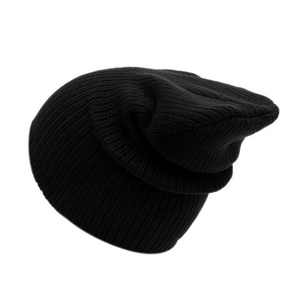 Autumn Winter New Soft Knitted Hat Women Cap Women's Cotton Skullies & Beanies Plain Cornice Hats Female Solid Bonnet