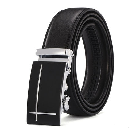 Famous Brand Belt New Male Designer Automatic Buckle Cowhide Leather men belt 110cm-130cm Luxury belts for men Ceinture Homme