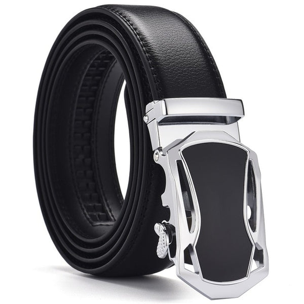 Famous Brand Belt New Male Designer Automatic Buckle Cowhide Leather men belt 110cm-130cm Luxury belts for men Ceinture Homme