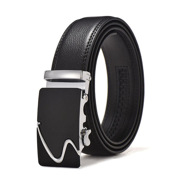 Famous Brand Belt New Male Designer Automatic Buckle Cowhide Leather men belt 110cm-130cm Luxury belts for men Ceinture Homme