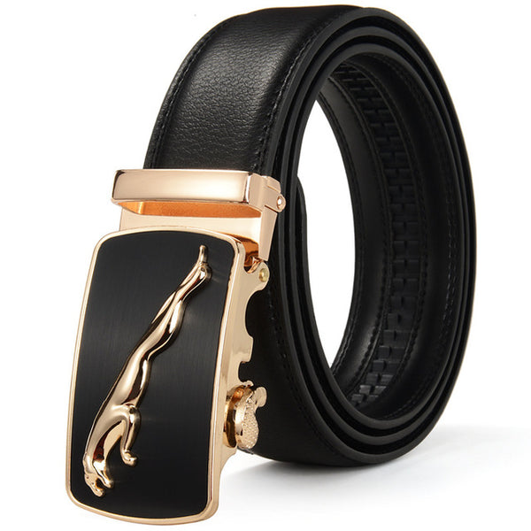 Famous Brand Belt New Male Designer Automatic Buckle Cowhide Leather men belt 110cm-130cm Luxury belts for men Ceinture Homme