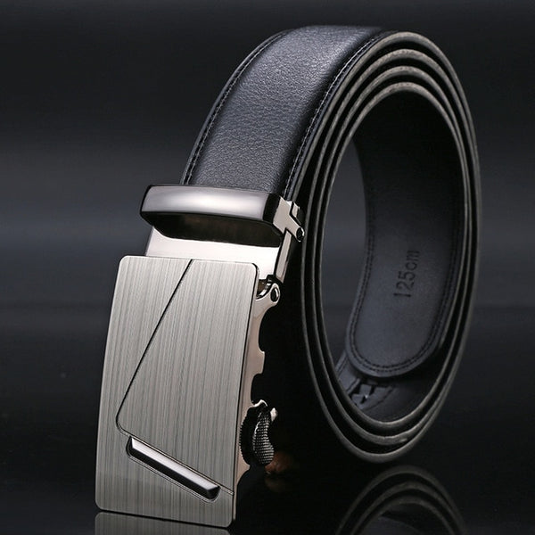 Famous Brand Belt New Male Designer Automatic Buckle Cowhide Leather men belt 110cm-130cm Luxury belts for men Ceinture Homme