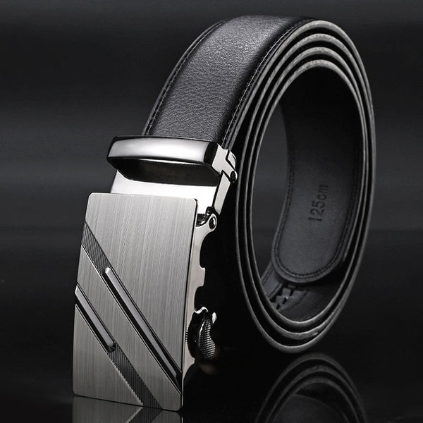 Famous Brand Belt New Male Designer Automatic Buckle Cowhide Leather men belt 110cm-130cm Luxury belts for men Ceinture Homme