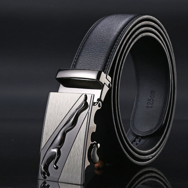 Famous Brand Belt New Male Designer Automatic Buckle Cowhide Leather men belt 110cm-130cm Luxury belts for men Ceinture Homme