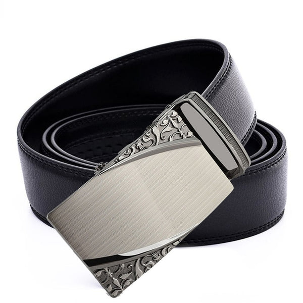 Famous Brand Belt New Male Designer Automatic Buckle Cowhide Leather men belt 110cm-130cm Luxury belts for men Ceinture Homme