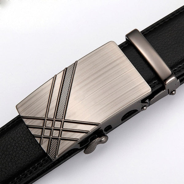 Famous Brand Belt New Male Designer Automatic Buckle Cowhide Leather men belt 110cm-130cm Luxury belts for men Ceinture Homme