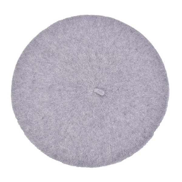 Hot Sell Womens Hat Beret Female Wool Cotton Blend Cap 16 Color Cheap Fashion Women Wool Solid Color Beret Winter All Matched