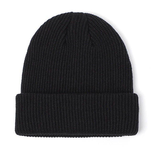 Beanie Hat Winter Women Pom Hat Mink Fur pom pom Bonnet Hiver Woolen Women's Winter Beanie Hats Female