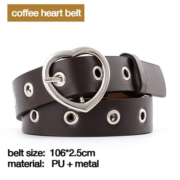 Leather belt women waist luxury black red belts for jeans dresses woman pearl studded buckle girls ladies fashion decorative