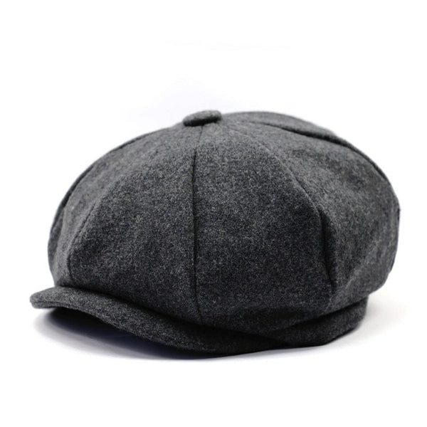 Peaky Blinders Men Berets Hat Autumn New Vintage Herringbone Octagon Cap Women'S Casual Pumpkin Hat Gatsby Flat Beret Hats