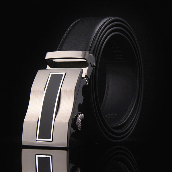 2019 New Male Designer Automatic Buckle Cowhide Leather men belt Famous Brand Belt Luxury belts for men Ceinture Homme