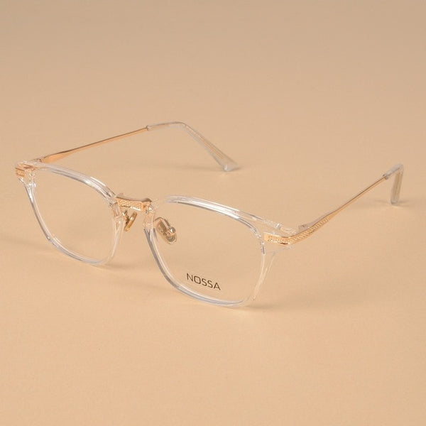 Excellent Transparent Men Women's Glasses Frames New Fashion Trendy Female Male Optical Eyewear Lens Replaceable Myopia Frames