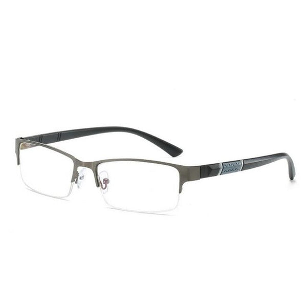 Half Metal Frame Nearsighted Glasses Unisex Ultralight Business Student Square Short-sighted Glasses Diopter 0 -0.5 -1.0 To -6.0