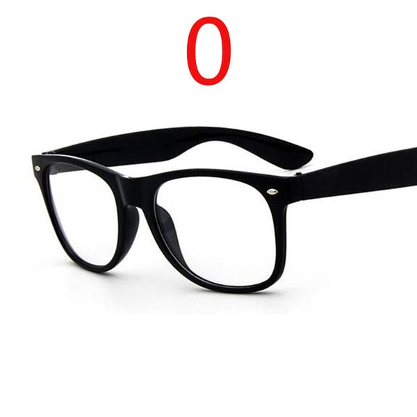 Finished Myopia glasses Transparent White Plastic Frame 2140 Eyewear Diopters 0 -0.5 -1 -1.5 -2 -2.5 -3 -3.5 -4 -4.5 -5 -5.5 -6