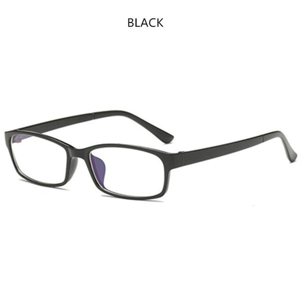 Anti Blue 0 -1 -1.5 -2 -2.5 -3 -3.5 -4 -5 -6 Finished Myopia Glasses Men Short-sight Eyewear Black Transparent Frame Women