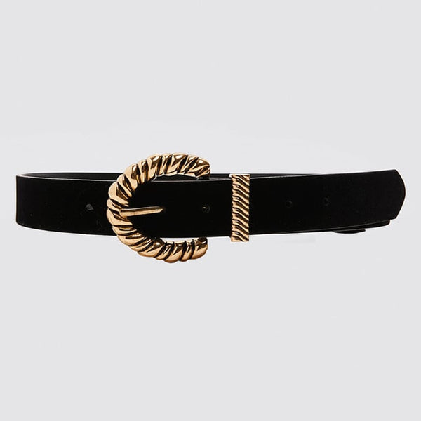 New ZA Belt Fashion Elegant Black Belts for Women 2019 Charm Statement Belts Female Lady Accessories Wedding Party Gift Travel