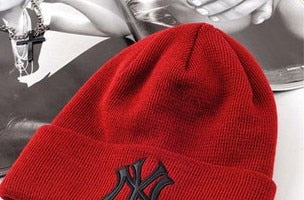 Knitting Beanie Hat Skully Hat Cotton NY Adult Cap Men's Warm Headgear Women's Knit Fashion Headgear Couple Coffee Winter Hat