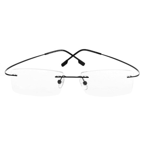 Fashion Metal Rimless Eye Glasses Eyeglasses Frame Spectacle Frames