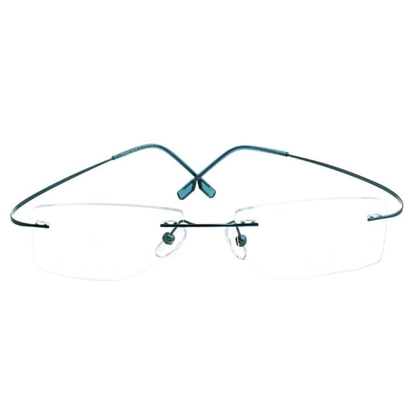 Fashion Metal Rimless Eye Glasses Eyeglasses Frame Spectacle Frames