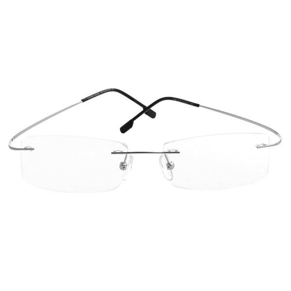 Fashion Metal Rimless Eye Glasses Eyeglasses Frame Spectacle Frames