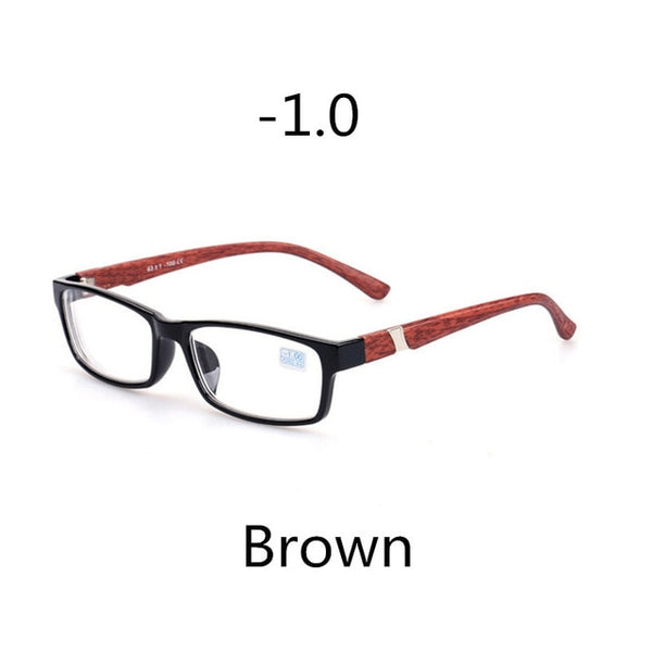 Elbru Classic Anti-blue Light Myopia Glasses Women&Men Short Sight Eyewear -1.0 -1.5 -2.0 -2.5 -3.0 -3.5 -4.0