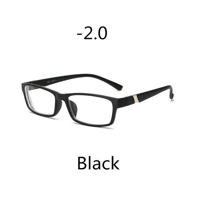 Elbru Classic Anti-blue Light Myopia Glasses Women&Men Short Sight Eyewear -1.0 -1.5 -2.0 -2.5 -3.0 -3.5 -4.0