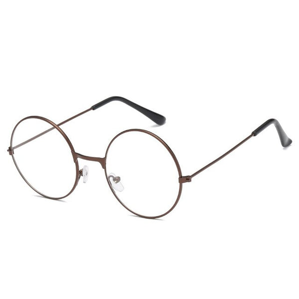 Round Eyeglasses Frame Clear Lens Glasses Retro Glasses Spectacles Optical Glasses Frame Transparent