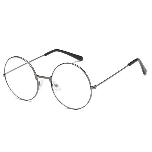 Round Eyeglasses Frame Clear Lens Glasses Retro Glasses Spectacles Optical Glasses Frame Transparent