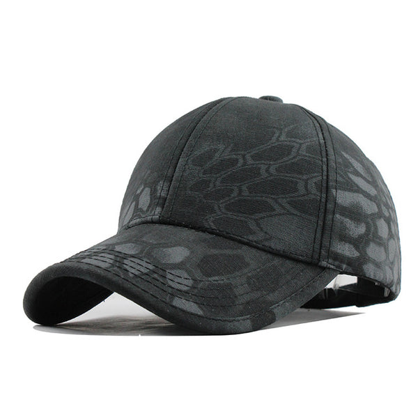 [FLB] Men's Snapback Camouflage Tactical Hat Army Tactical Baseball Cap Head Camouflage Caps Sun Hat  Hats for Men and WomenF221