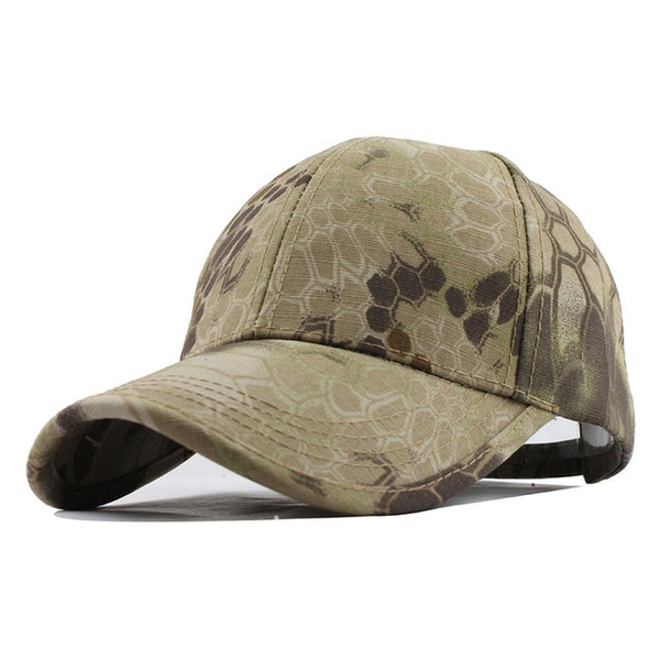 [FLB] Men's Snapback Camouflage Tactical Hat Army Tactical Baseball Cap Head Camouflage Caps Sun Hat  Hats for Men and WomenF221