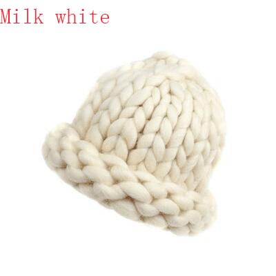 BINGYUANHAOXUAN 2017 Women's Fashion Winter Wool Hat Coarse Lines Outdoor Warm Hat Beanie Knitted Hat Multicolor Optional