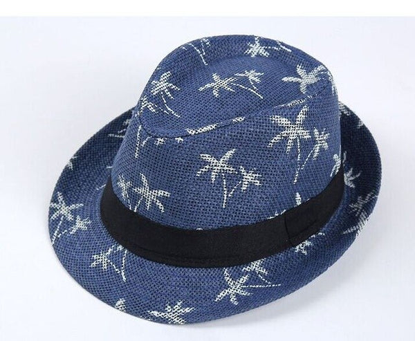 2018 Kids Summer Jazz Caps Men's Beach Jazz Hat Topper Casual Cap Unisex Lady Panama Hat